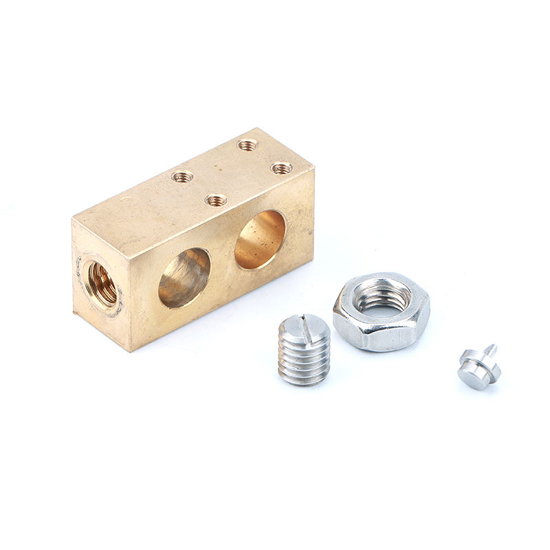 Customized 10mm stainless steel reciprocating lead screw with brass nut