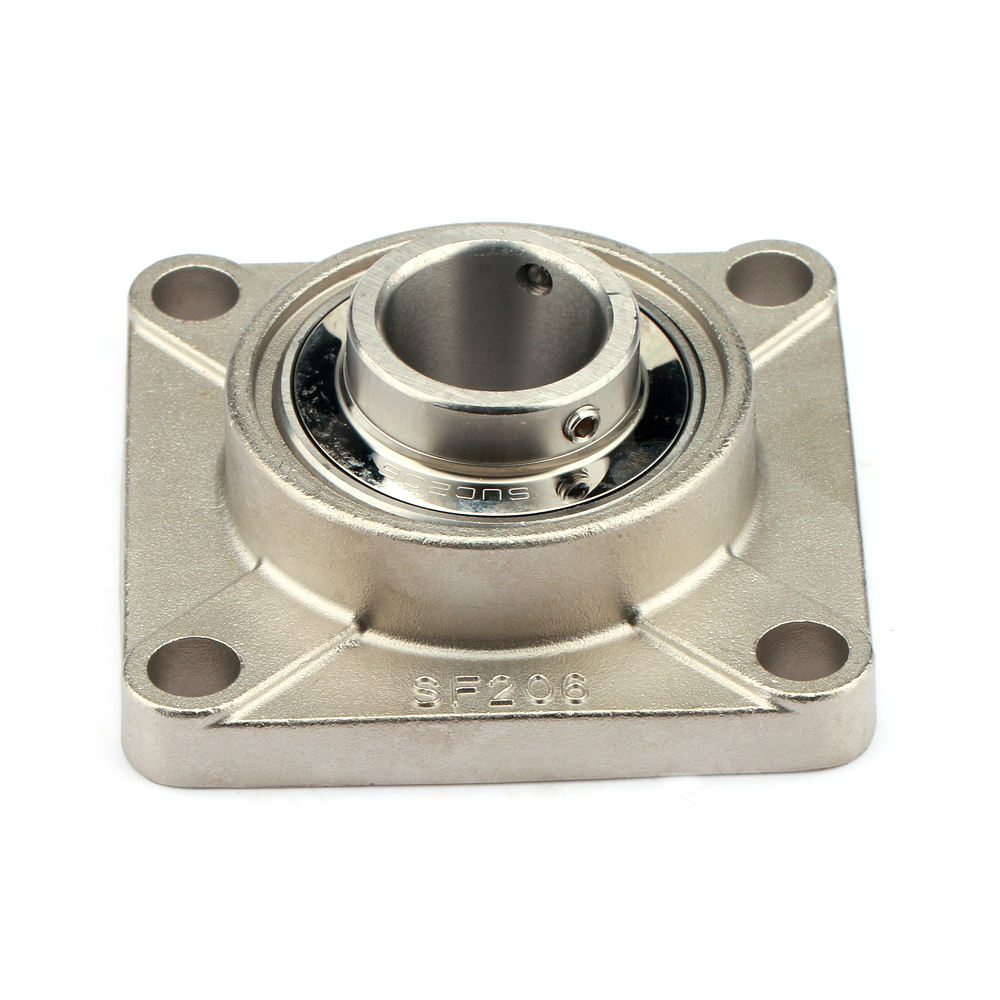 Flange Pillow Block Bearing ID 30mm Stainless Steel Bearing Units SUCF206 UCF206