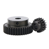 M1 M1.5 M2 M2.5 M3 M4 M5 M6 Module 1 1.5 2 2.5 3 4 5 6 CNC Steel Toothed Pinions Gear Rack 40T 40 teeth