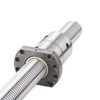 40mm diameter cold rolled ball screw C7 SFU4005 double nut DFU4005