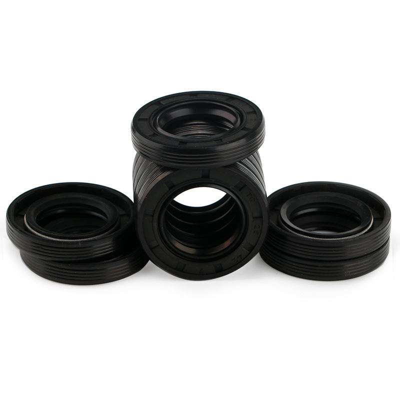 NBR rubber black oil seal TC seal ring skeleton oil seal 25*42*7mm TC25x42x7