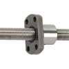 8mm Diameter 1mm Lead 150mm Length with Standard End Machining and Nut Miniature Ball Screw SFK0801 Ball Screw+nut Single Nut