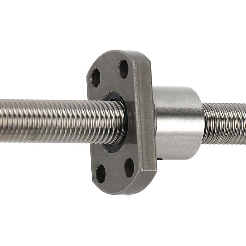8mm Diameter 1mm Lead 150mm Length with Standard End Machining and Nut Miniature Ball Screw SFK0801 Ball Screw+nut Single Nut