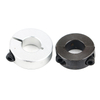 Split optical shaft retaining ring carbon steel blackened fixed collar 20*40*12mm SCSP20