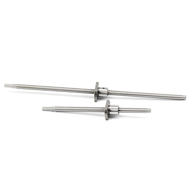 SFKR00801 SFKR00802 SFKR0802.5 DFC7 8mm ball screw ballscrews 1mm 2mm 2.5mm pitch with nut SFK00801 SFK00802 SFK0802.5