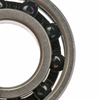 Chrome steel rings Si3N4 balls hybrid ceramic ball bearing 6003
