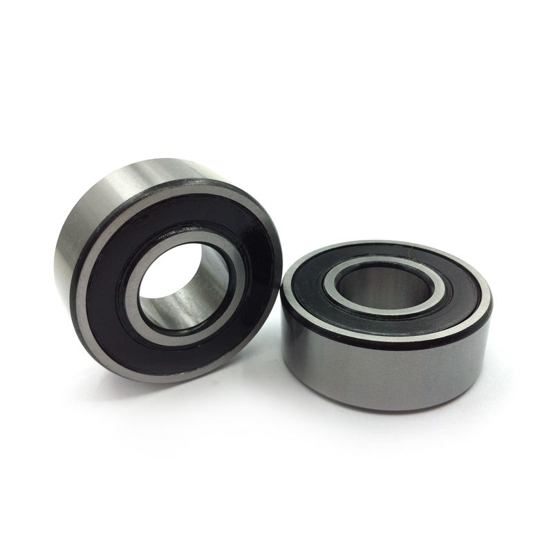 Cylindrical hole rubber seal self aligning ball bearing 2204E 2RS spherical ball bearing