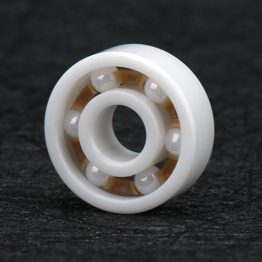PEEK cage ZrO2 full ceramic ball bearing 606CE 606