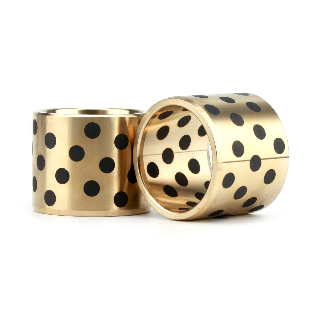 5x9x8mm High stress self lubricating oilless bushing brass graphite bearing bushing