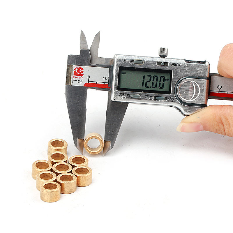 8mm bore size 3D printer self lubrication oil bronze bushings 8x12x8mm