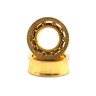6.35*12.7*4.76mm R188 U groove golden ball bearing