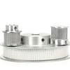 8 10 16 20mm bore Aluminium Alloy MXL XL HTD 2M 3M 5M 150T teeth timing belt pulley