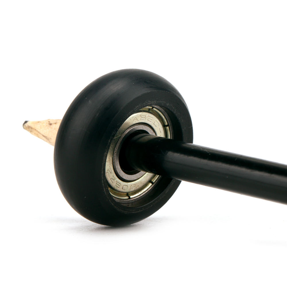 8*29*10mm nylon POM POM 608ZZ bearing steel roller small wheel plastic coated bearing moving pulley 608