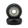 8*29*10mm nylon POM POM 608ZZ bearing steel roller small wheel plastic coated bearing moving pulley 608