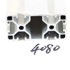 Silver color anodized aluminum profile European standard industrial aluminum profile 4040 4080 40120