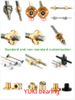 TR8*8 Left hand threaded or right hand filetage trapezoidal Leadscrew 1000mm with flanged nut 8mm/turn