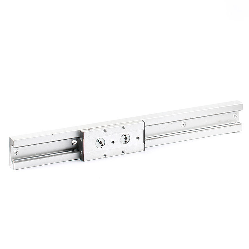 Silver black 47mm width profile SGR20N SGB20N 3 4 5 wheels built in double axis tracker roller slide aluminum linear guide