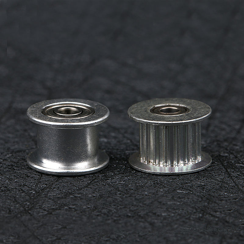 use 10mm 9mm width belt pulley with bearings passive wheel Palin wheel idler tensioner 2GT GT2 20 teeth bore size 3mm 4mm 5mm