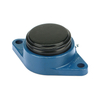 Bolts flange mounted pillow block with 40mm bore FYTB40TF with end cover ECY208 housing FYTB508M bearing YAR208-2F