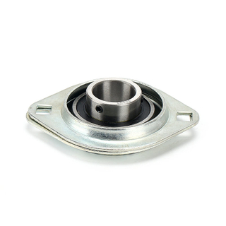 Round flange pressed steel housing PFL206 chrome steel bearing SB206 pillow block bearing SBPFL206