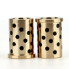 Self lubricating flanged sleeve oil-free guide sleeve graphite copper sleeve 15*21*10/28*3mm