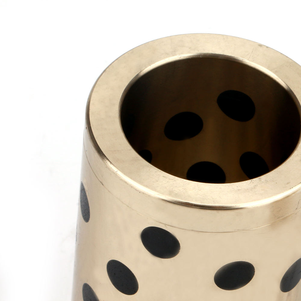 Self lubricating flanged sleeve oil-free guide sleeve graphite copper sleeve 15*21*10/28*3mm