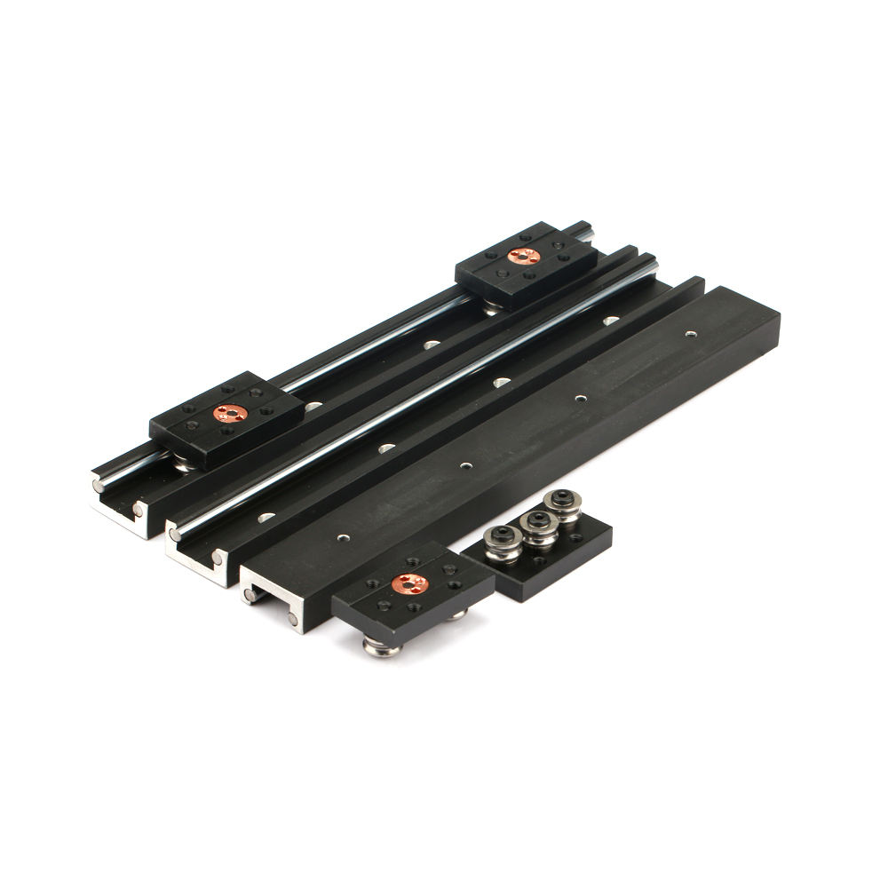 Built in 10mm double axis linear guide rail tracker roller slide aluminum profile SGR25 SGB25