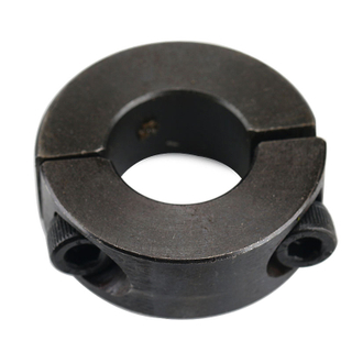 Split optical shaft retaining ring carbon steel blackened fixed collar 20*40*12mm SCSP20