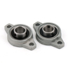 15mm Mounted Unit Bearing 2 Bolt Flange Housing Pillow Block Bearing KFL002