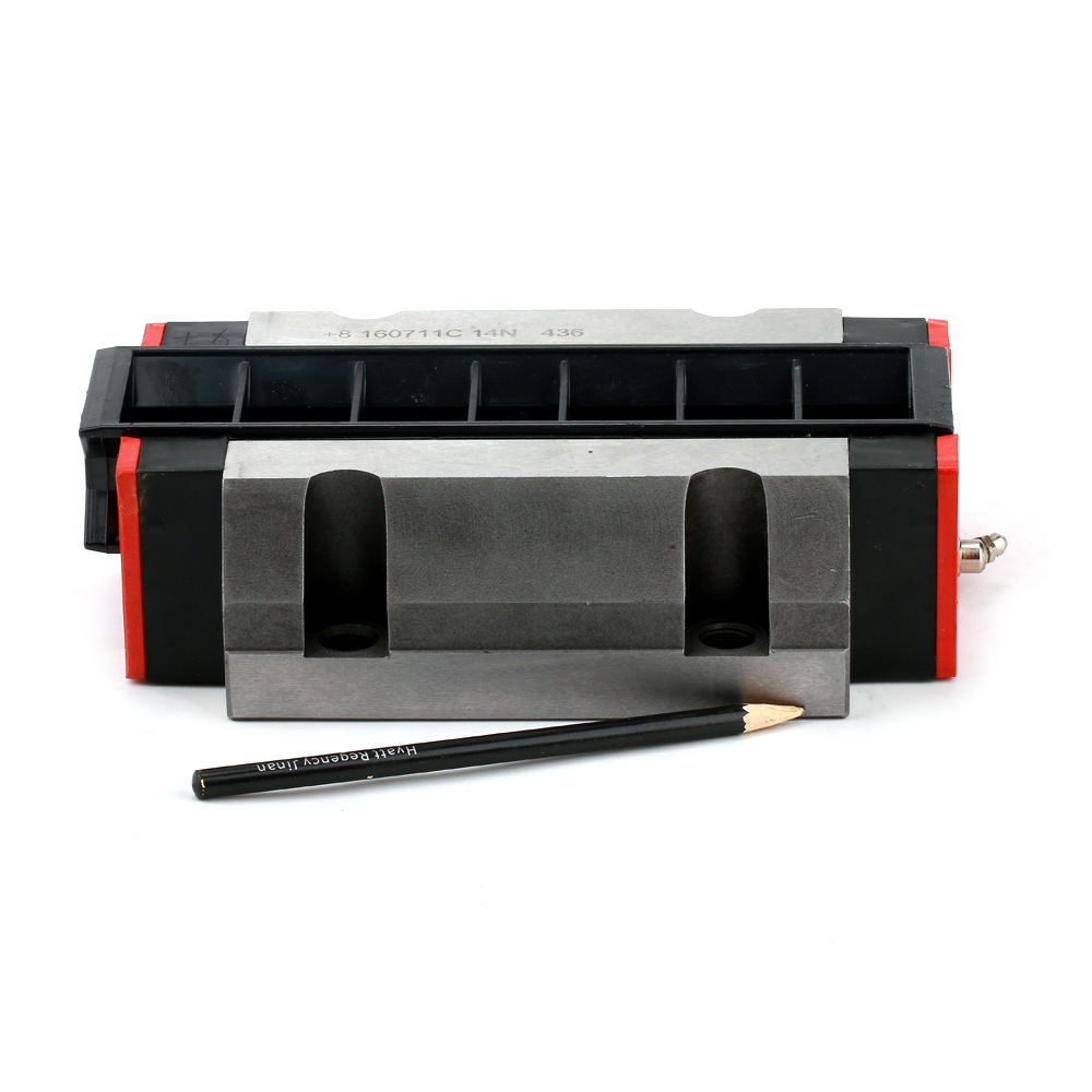 Silent roller type linear guide rails QRR with Roller type block Slider bearings QRL QRH QRW 20 25 30 35 45