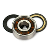 Nylon cage Customize ABEC3 ABEC7 8*22*7mm chrome steel skateboard ball bearing 608