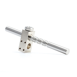 25mm diameter stainless steel reciprocating lead screw 2525 400mm stroke 600mm total length