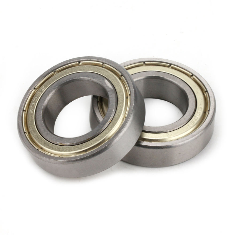 Chrome steel rings Si3N4 balls hybrid ceramic ball bearing 6005