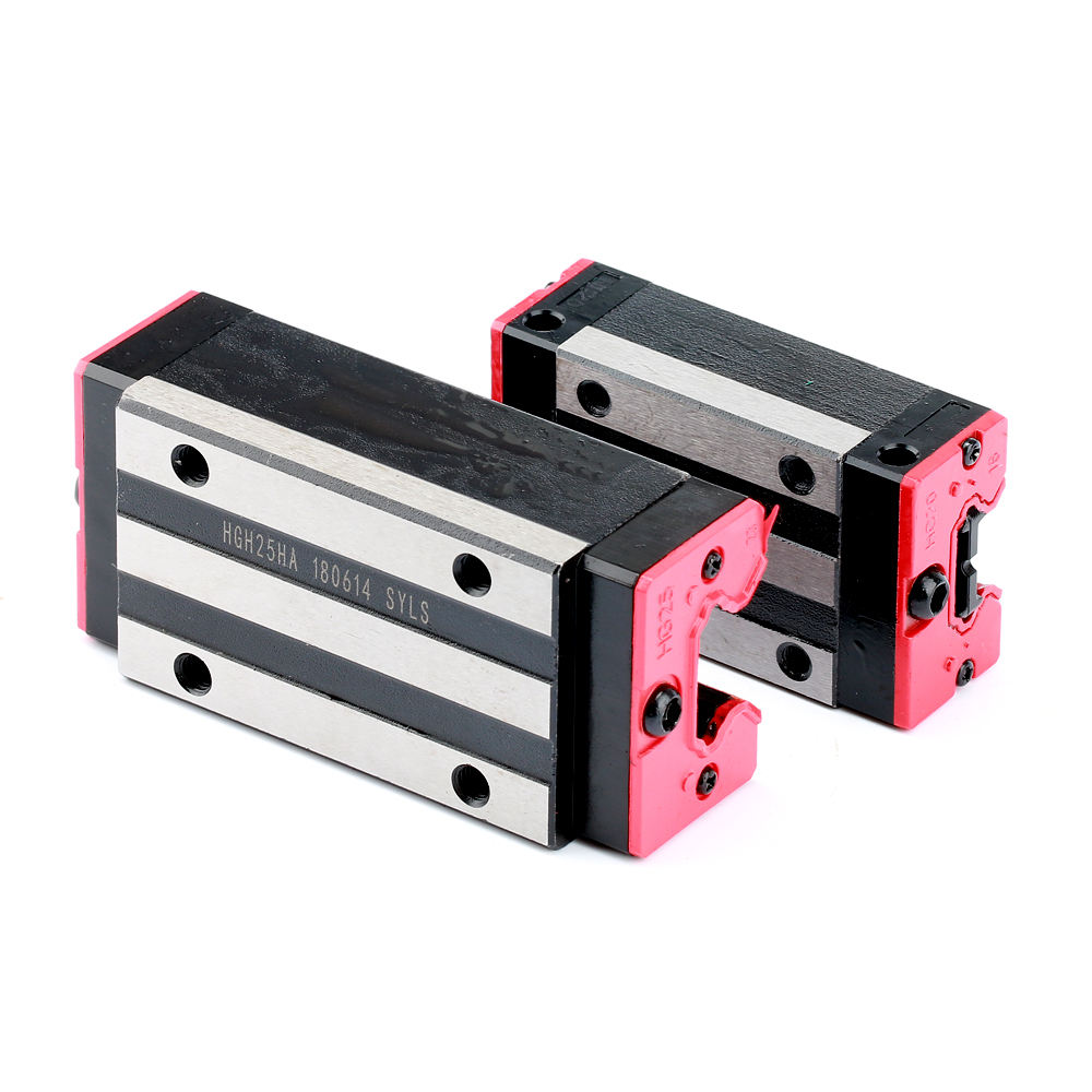 25mm linear motion guide rail HGR25 with square block carriage HGH25CA long type HGH25HA