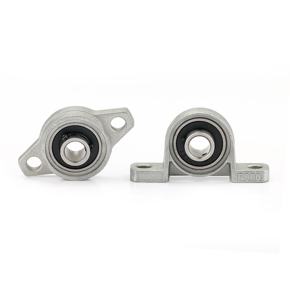 10mm shaft zinc alloy flange pillow block bearing housing KP000