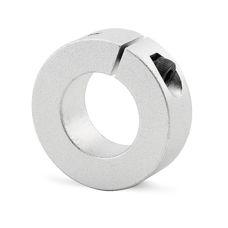 Aluminum open type optical axis clamping ring clamp shaft sleeve fixing ring 25*45*12mm SCS25
