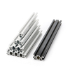 Oxidized black T V slot 2020 2040 aluminum alloy extrusion profile for linear guide rail