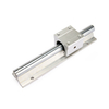 CNC round linear guide rail 45# Gcr15 chrome steel SBR10 SBR12 SBR16 SBR20