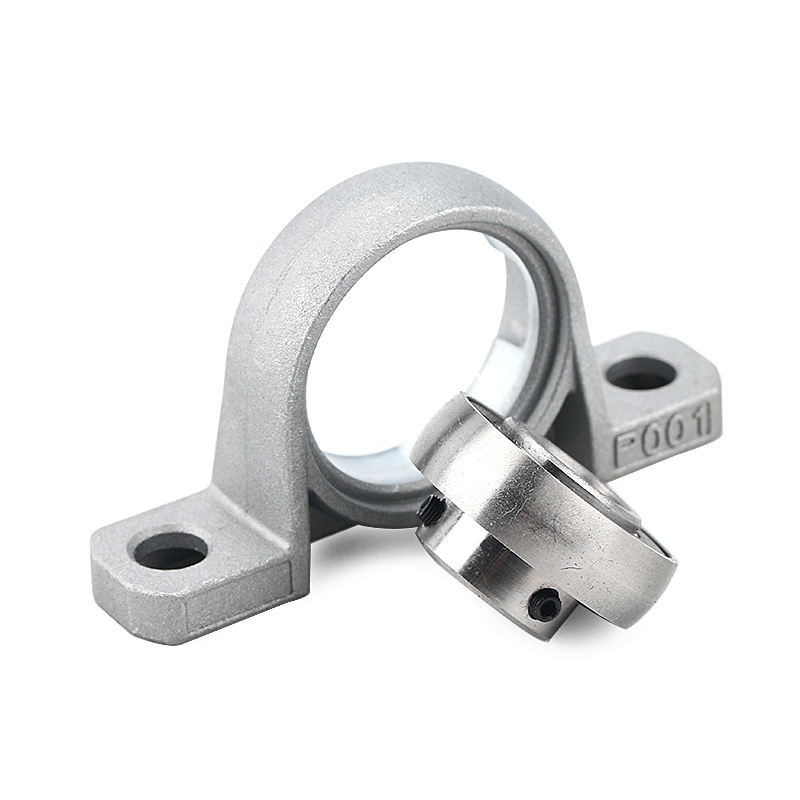 Miniature small bearing seat zinc alloy with vertical diamond seat pillow block bearing KP001