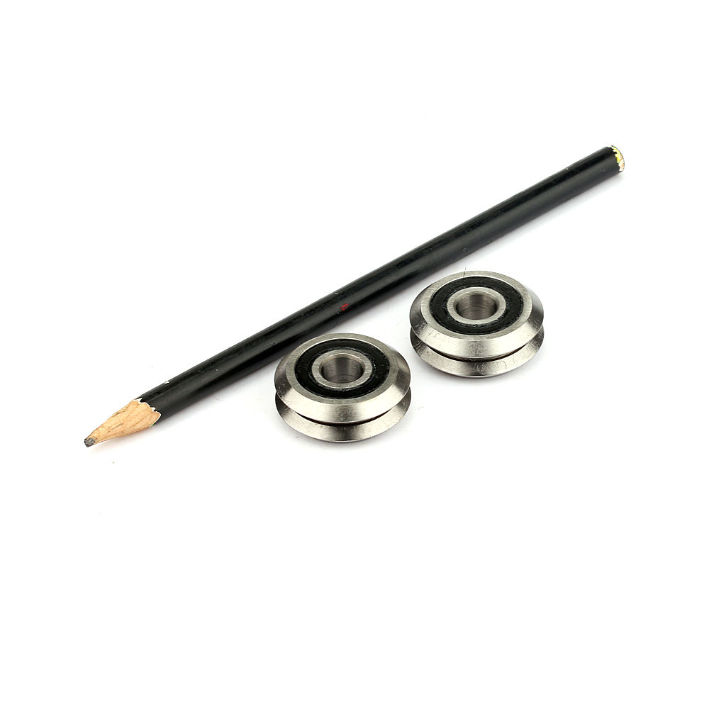 W groove pulley guide roller bearing 9.525*30.73*11.09mm W2 W2X RM2-2RS