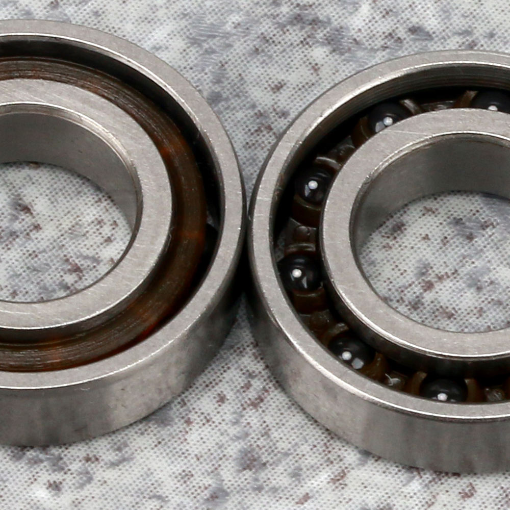 8*14*4mm open type nylon cage Si3N4 balls hybrid ceramic ball bearing MR148