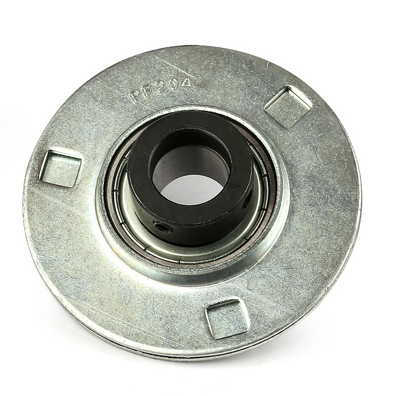 30mm Stamped round 3 Bolts Flanged Mounted Bearings SAPF206