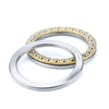 5mm*12mm*4mm Axial Ball Thrust Bearing F5-12