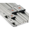 High-speed Mute Built-in Dual-axis Guide SGR20 SGB20-3/4/5 Wheel Linear Rail Block Bearing Nylon Cage Steel Cage OEM or YWS