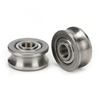 Rail wheel U-groove roller Guide roller Bearings LFR5204-16