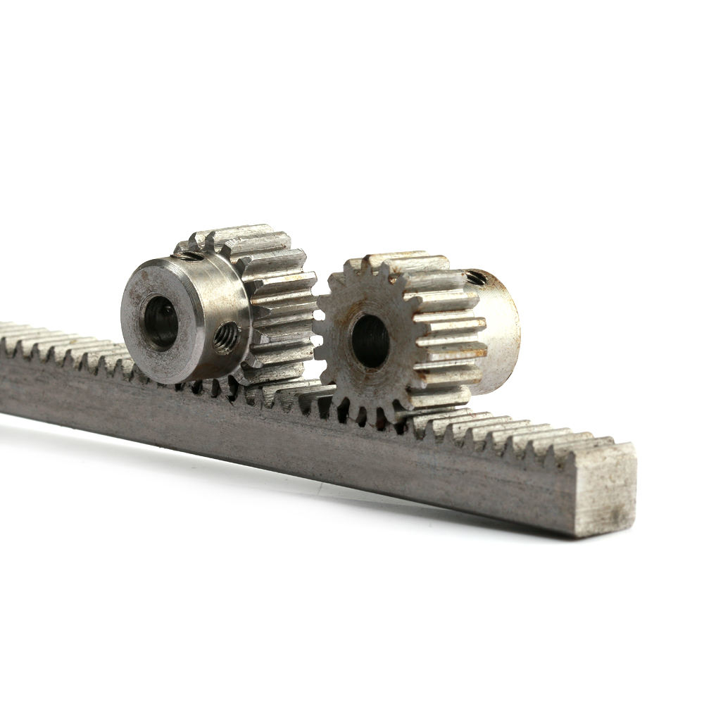 M1 1M M1.5 1.5M module 1 1.5 Straight Hardened Spur Gear Rack and pinion 15x15x1000mm