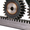 M1 1M M1.5 1.5M module 1 1.5 Straight Hardened Spur Gear Rack and pinion 15x15x1000mm