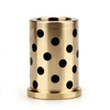 Self lubricating flanged sleeve oil-free guide sleeve graphite copper sleeve 15*21*10/28*3mm