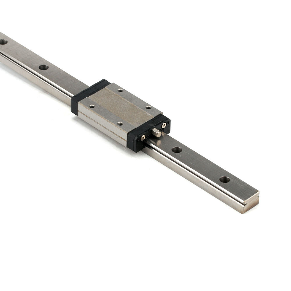 stainless steel miniature linear slide guide rail MGN15 with linear bearing block MGN15C