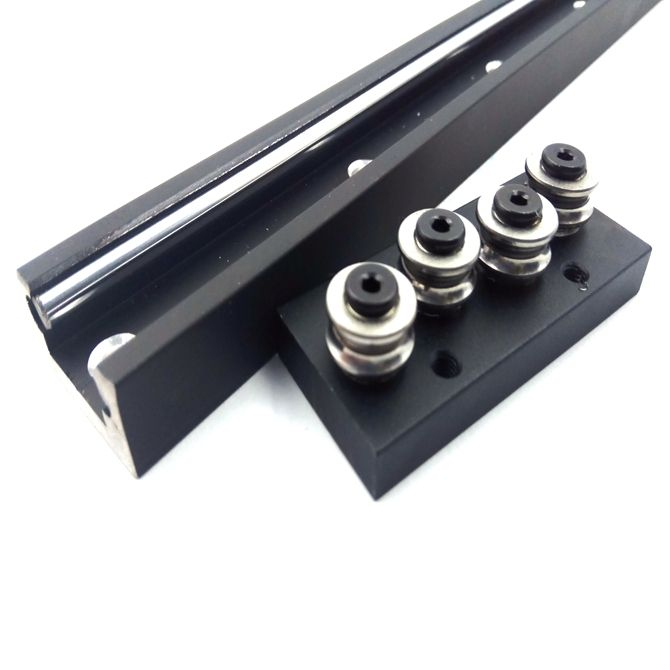 Two-axis core SGR20N linear guide slider for automated photography SGB20N-3UU SGB20N-4UU SGB20N-5UU Black/Silver